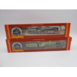 Two boxed Hornby Railways OO gauge locomotives with tenders including LNER Class A1 "Flying