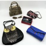 A collection of Butler & Wilson handbags and purses