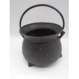 An Eastern bronze cauldron - height 25cm