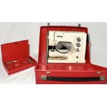 A Bernina 830 sewing machine in box with manual etc. Untested.