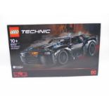 A boxed Lego Technic "The Batman - Batmobile" set - unopened (42127)