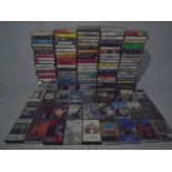 A large collection of 1970/1980's album cassettes including Led Zeppelin, Pink Floyd, Queen, David