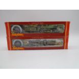 Two boxed Hornby Railways OO gauge steam locomotives with tenders including Great Western Railway