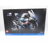 A boxed Lego Technic "BMW Motorrad M1000 RR" bike set - unopened (42130)