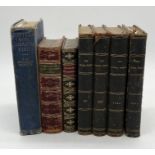 A collection of antiquarian books including four volumes of The Floral world (1877 -1880)
