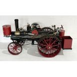 A 3 inch scale Minneapolis live steam traction engine, built circa 1994 by B Dawson. Its has a