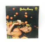 A 12" vinyl record by Juicy Lucy - 'Juicy Lucy' (1st album - VERTIGO VO 2 - 847901 VTY) with swirl