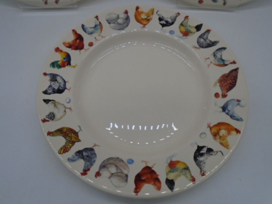 A collection of Emma Bridgewater including a Garden Birds jug, three Hen & Toast dining plates - Image 3 of 12