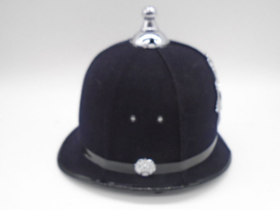 A vintage Devon & Cornwall Constabulary police officers helmet, along with a truncheon and - Image 4 of 10