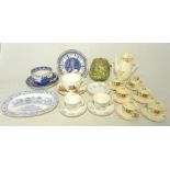 A quantity of ceramics including a Royal Doulton 'Minden' pattern part tea set etc.