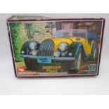 A vintage boxed L&S Co Ltd Auto Salon Series No.1 "Morgan Plus 8" motorized authentic all plastic