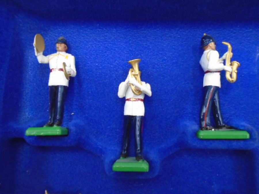 A boxed Britains limited edition "The Regimental Band of the First Battalion The Royal Anglian - Image 4 of 9