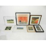 A quantity of various framed pictures including limited edition signed prints by Theresa Byrne,