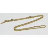 A 9ct gold chain, weight 5.8g