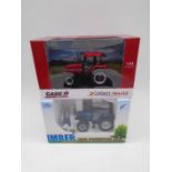 Two boxed die-cast tractors including an Universal Hobbies limited edition Case IH Maxxum 5140