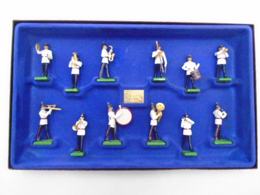 A boxed Britains limited edition "The Regimental Band of the First Battalion The Royal Anglian - Image 2 of 9