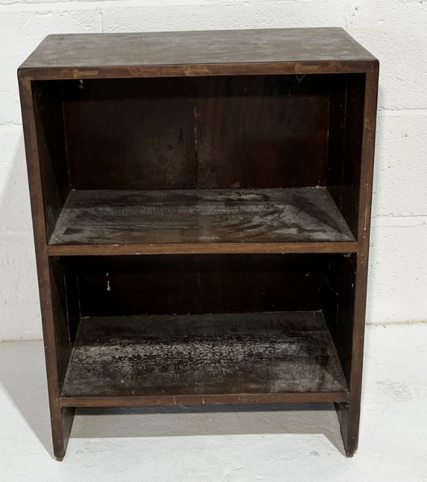 A small wooden bookcase