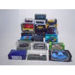 A collection of various boxed die-cast vehicles including Corgi Classics, Paul's Model Cart