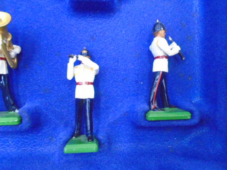 A boxed Britains limited edition "The Regimental Band of the First Battalion The Royal Anglian - Image 7 of 9