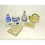 A collection of Oriental and Eastern china etc