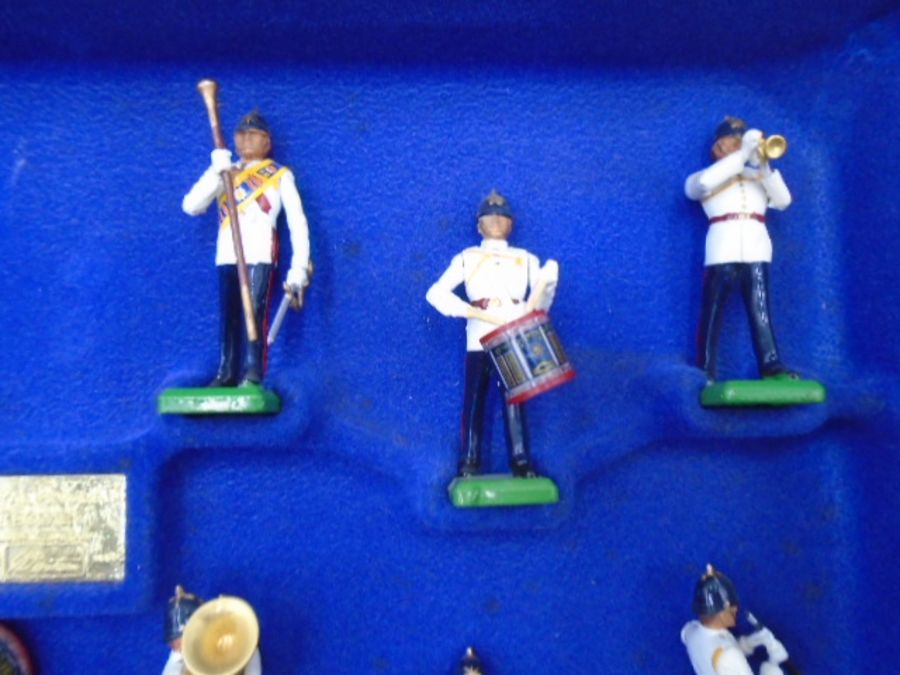 A boxed Britains limited edition "The Regimental Band of the First Battalion The Royal Anglian - Image 6 of 9