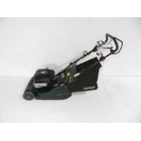 A Hayter Harrier 48 petrol garden lawn mower