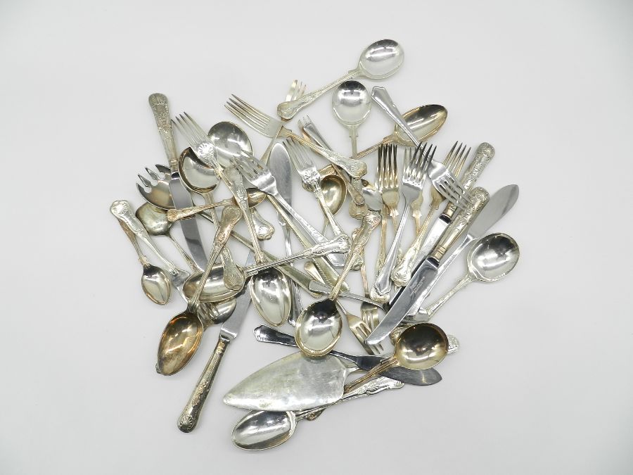 A quantity of cutlery including Dixon & Sons Sheffield