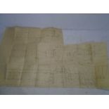 Three sets of blue prints / technical drawings, two of which are for Vickers Armstrong Ltd,