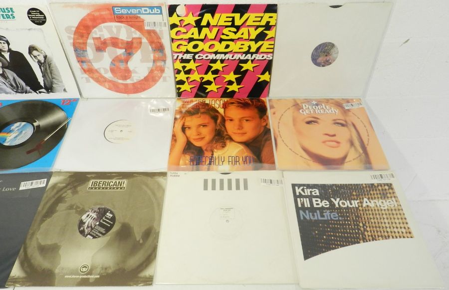 A collection of 12" vinyl records including Death In Vegas, The Groove Pirates, Shur-I-Kan, Sian, - Image 7 of 7