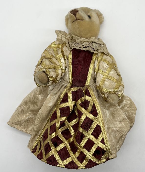 Two Merrythought teddy bears, "Good Queen Bess" and another larger example - Image 6 of 6