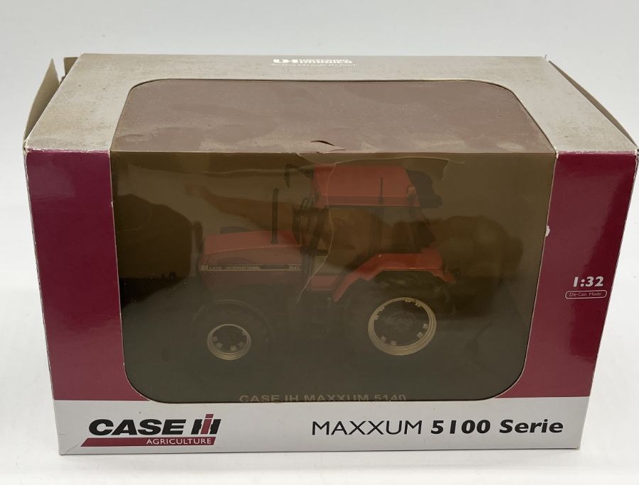 A collection of various items including a Universal Hobbies die-cast Maxxum 5100 Case tractor, - Image 2 of 5