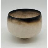 A studio pottery bowl by Gabrielle Koch, signed to base - height 13cm, width 15cm