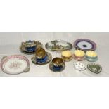 A collection of various china including Samurai China, Royal Winton, Opaque China etc. over 2