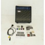 A Laney RB2 bass guitar amplifier with instructions in original box