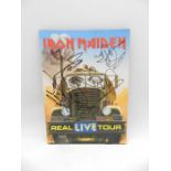 A signed Iron Maiden 1993 tour programme