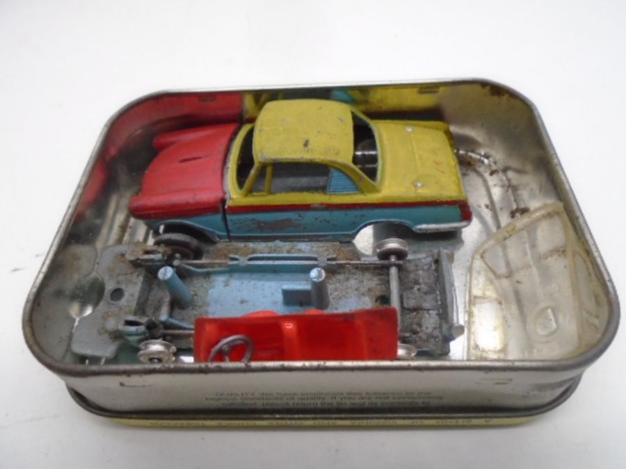 A collection of vintage Corgi and Dinky car parts spares including Heinkel, Ford Capri, Hudson - Image 14 of 23