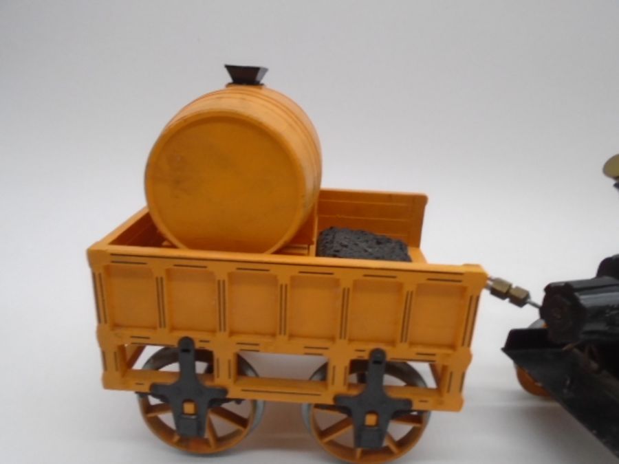 A Hornby Railways "Stephenson's Rocket" live steam locomotive with tender (missing funnel) - Image 8 of 10