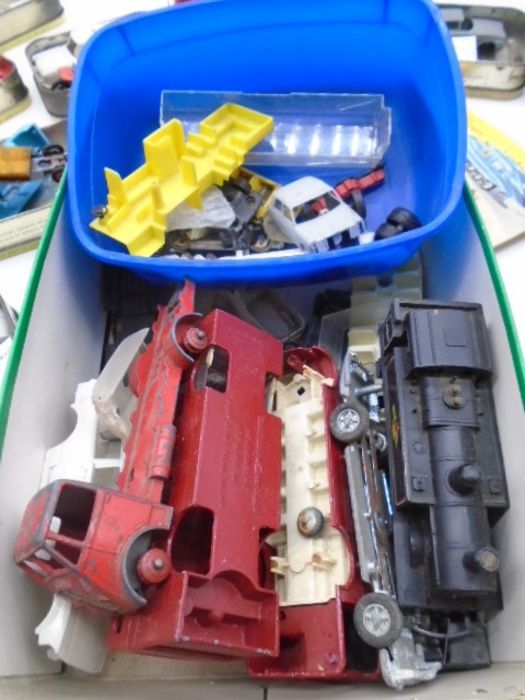 A collection of vintage Corgi and Dinky car parts spares including Heinkel, Ford Capri, Hudson - Image 23 of 23