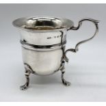 A Victorian silver Christening mug, London 1897, weight 113.6g