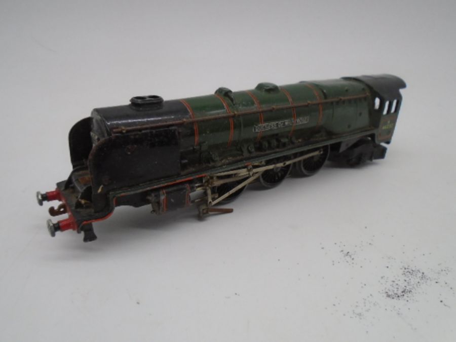 A collection of four model railway OO gauge steam locomotives including a Hornby Dublo "Duchess of - Image 2 of 19
