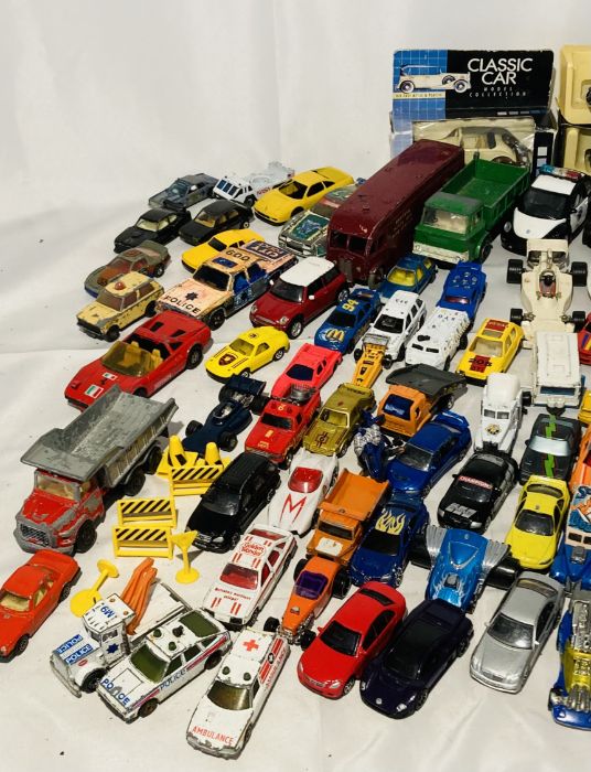 A collection of mainly die-cast vehicles including Matchbox, Burago, Corgi Toys, Dinky Supertoys, - Image 2 of 5