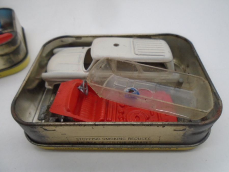 A collection of vintage Corgi and Dinky car parts spares including Heinkel, Ford Capri, Hudson - Image 19 of 23