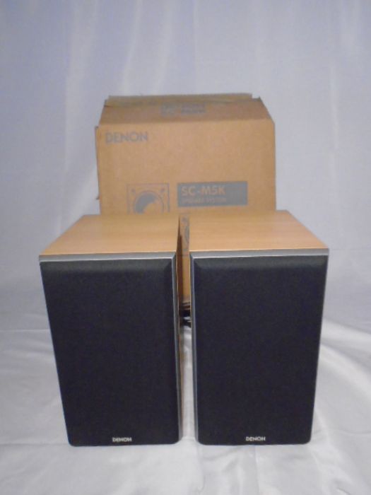 A Denon compact disc player, along with Denon stereo receiver and pair of Denon speakers (all - Image 6 of 6