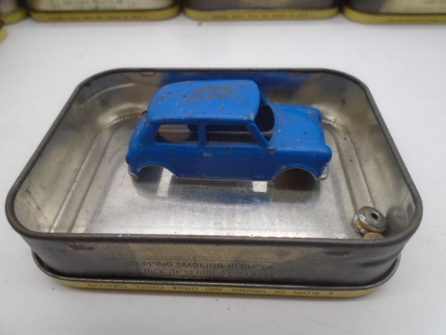 A collection of vintage Corgi and Dinky car parts spares including Heinkel, Ford Capri, Hudson - Image 9 of 23