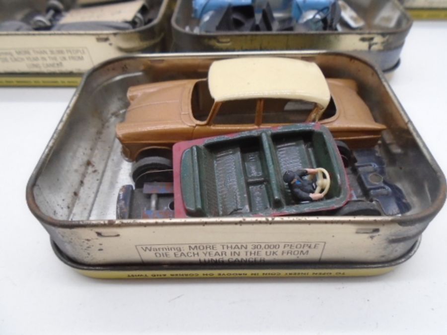 A collection of vintage Corgi and Dinky car parts spares including Heinkel, Ford Capri, Hudson - Image 4 of 23