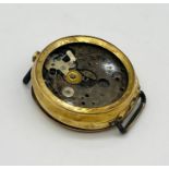 A scrap18ct gold Victorian watch case