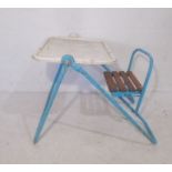 A child's vintage folding desk-chair by D Sebel & Co Ltd