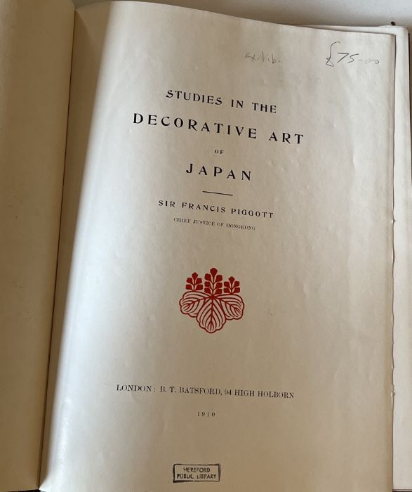 Four books on the subject of Japanese Art comprising of; Isles of Gold - Antique Maps of Japan by - Image 5 of 7