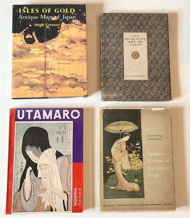 Four books on the subject of Japanese Art comprising of; Isles of Gold - Antique Maps of Japan by