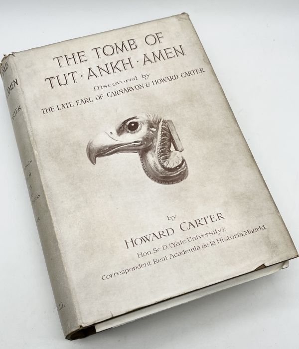 Carter (Howard). The Tomb of Tutankhamen, 1st editions, 1st impressions, 3 volumes, London: - Image 7 of 13